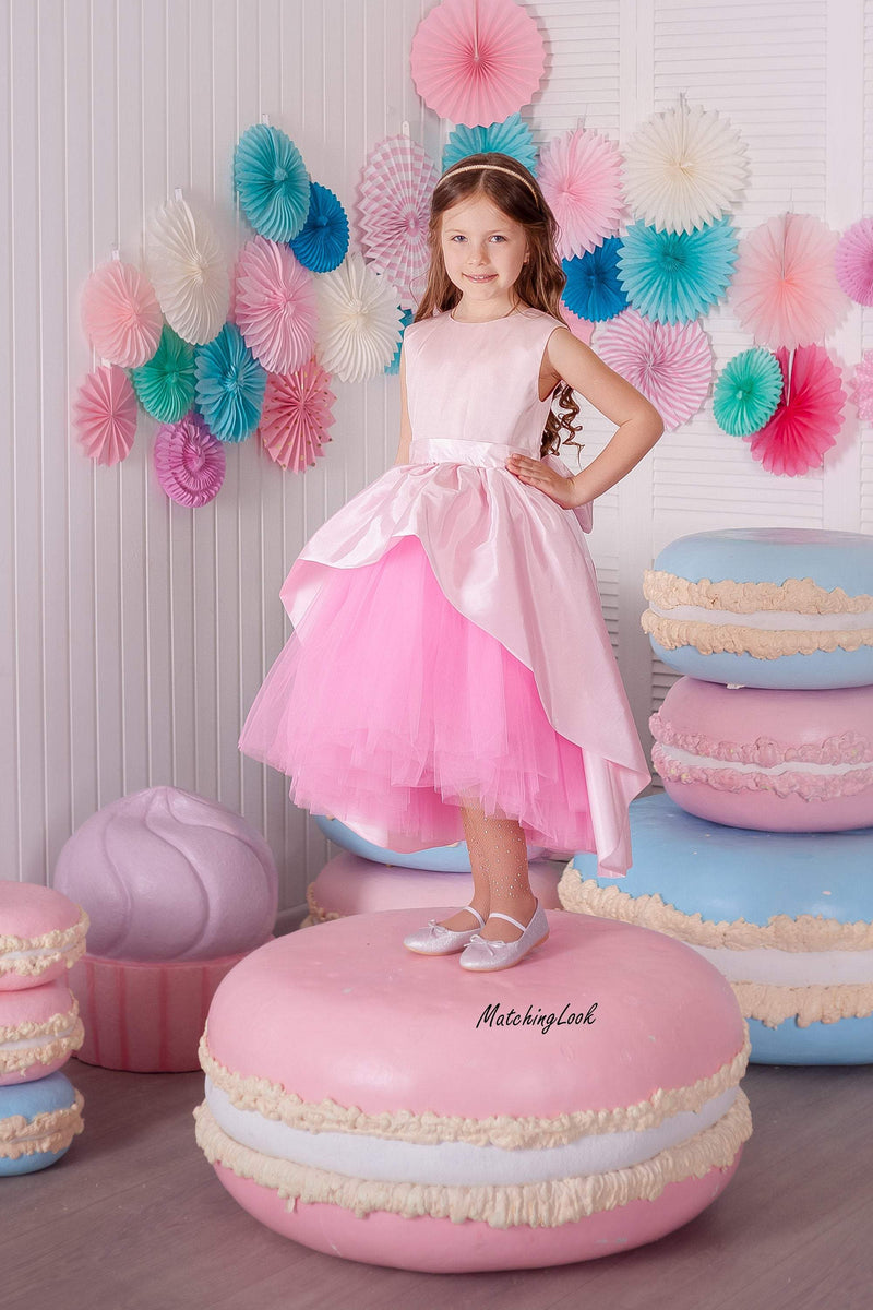 Pink 1st cheap birthday dress