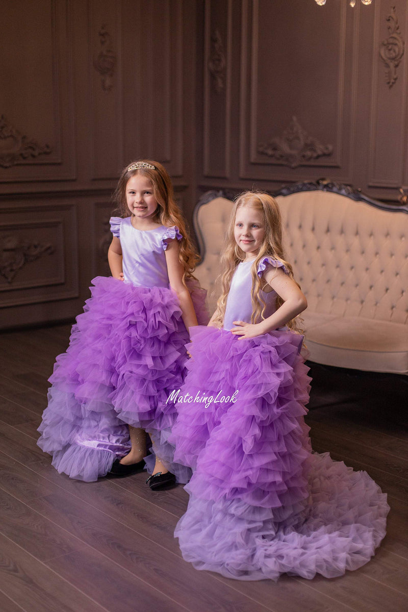 Lavender dresses 2024 for toddlers