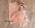 Mother Daughter Matching Dresses, Baby Girl Party Dress, Mommy And Me Dresses, Tulle Matching Dress, Matching Mom And Baby Dress,Peach Dress