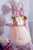 Gold Baby Tutu Dress, First Birthday Dress, Girl Birthday Outfit, Tutu Dress, Gold Sequin Dress,Gold and Pink Dress, Flower Girl dress