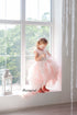 Blush Flower Girl Dress, Tutu Dress For Girls, Princess Dress, Baby Girl Dress, 1st Birthday Dress, Girl Tulle Dress, Photoshoot Dress