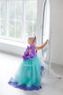 Mermaid Dress Gown, Cute Princess Dress, Little Girl 1st Birthday Dress, Tutu Dress, Girl Tulle Dress, Toddler Girl Dress, Mermaid Costume