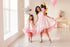 Mommy And Me Dresses, Mother Daughter Matching Dresses, Pink Birthday Dress, Photoshoot Dress, Princess Dress, Girl Sundress, Minimalist