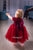 Dark Red Mommy and Me Dress, Baby Girl Tutu Dress, Burgundy Lace Dress, Photoshoot Dress, Matching Mother Daughter Dress, Princess Dress