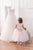 Wedding Mommy and Me Dress, Wedding Blush and White Dress, Wedding Corset Dress, Mother Daughter Matching Gown, Bridal Tulle Dress