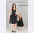 Ready to Ship Mother Daughter Matching Dress, Mommy And Me Photoshoot Dress, Black Tutu Dresses, Mommy and Me Formal Outfit, Toddler Dress