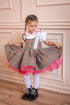 Christmas Girl Dress, Holiday Toddler Dress, Plaid Dress, Tartan Ruffle Dress, Xmas Photography Dress, Tutu Retro Dress, Festive Dress