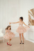 Mommy And Me Dress For Party, Blush Sparkly Party Dress, Photography Tulle Dress, Mother Daughter Matching Dress, Tutu Princess Dress, Photo