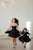 Mommy And Me Formal Dresses, Black Sparkling Wedding Guest Dresses, Matching Clothing, Mother Daughter Cocktail Tulle Dress, Toddler Dress