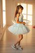 Baby Blue Barbie Doll Dress for girl