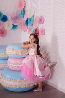 Baby Girl First Birthday Dress 1st Birthday Dress Toddler Pink