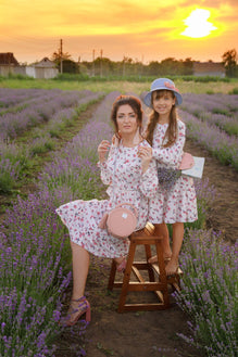 Floral Matching Dresses Mommy and Me Outfit Mother Daughter Matching