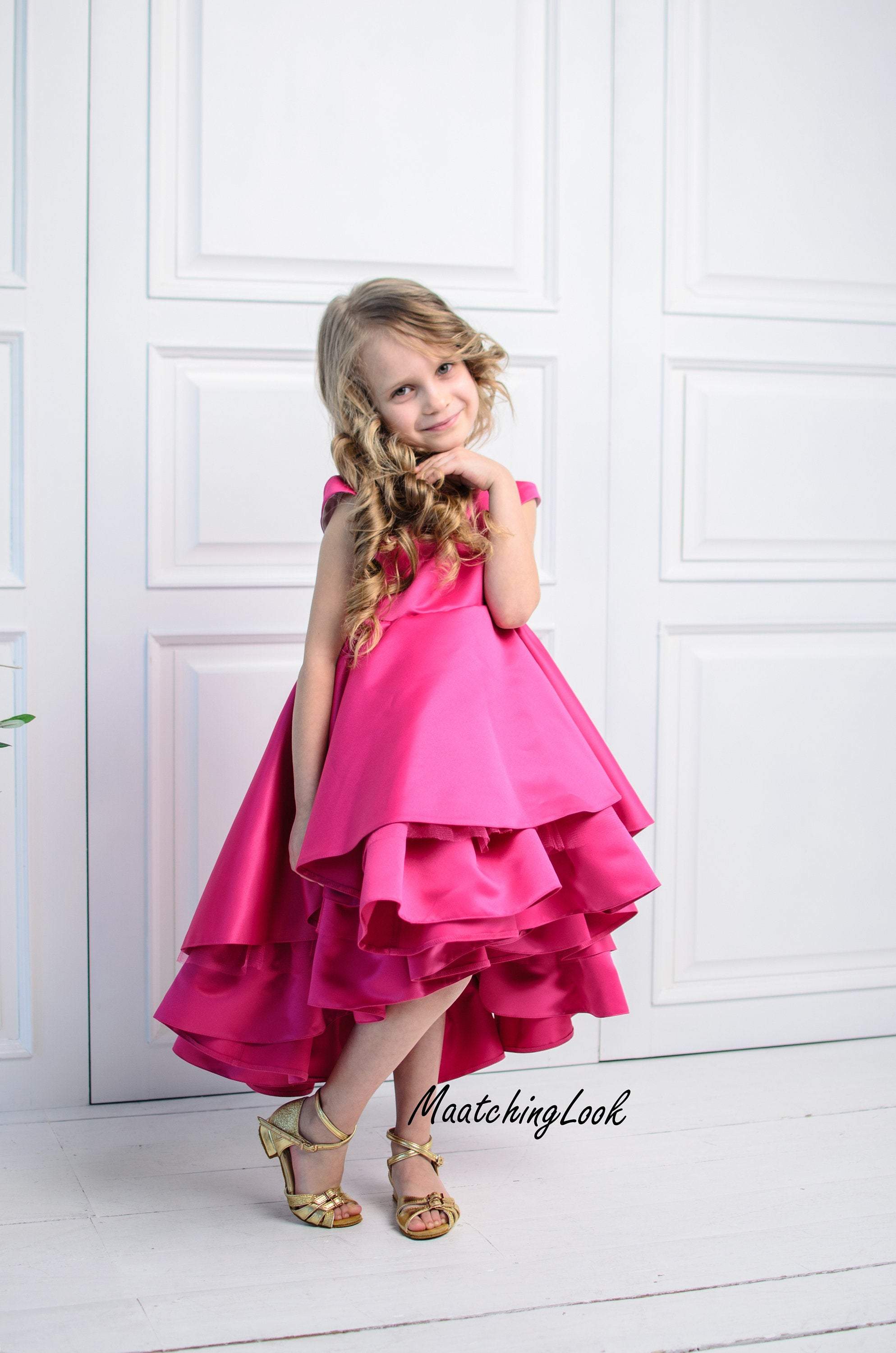 Christmas Dresses for Toddler Girls, Big Bow Formal Girl Cute Birthday  Party Dress Christening Dresses Dresses, Red,L : Amazon.nl: Toys & Games