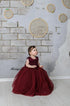 Burgundy Flower Girl Dress, Lace Flower Girl Dress, Tulle Tutu For Baby Girl, Flower Girl Dresses, Burgundy Tutu Dress, Photoshoot Dress