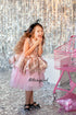 Sequin Baby Pink Girl Tutu Dress for Party