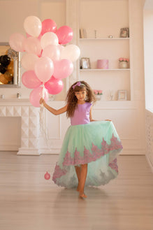 Ariel birthday dress for girl hotsell