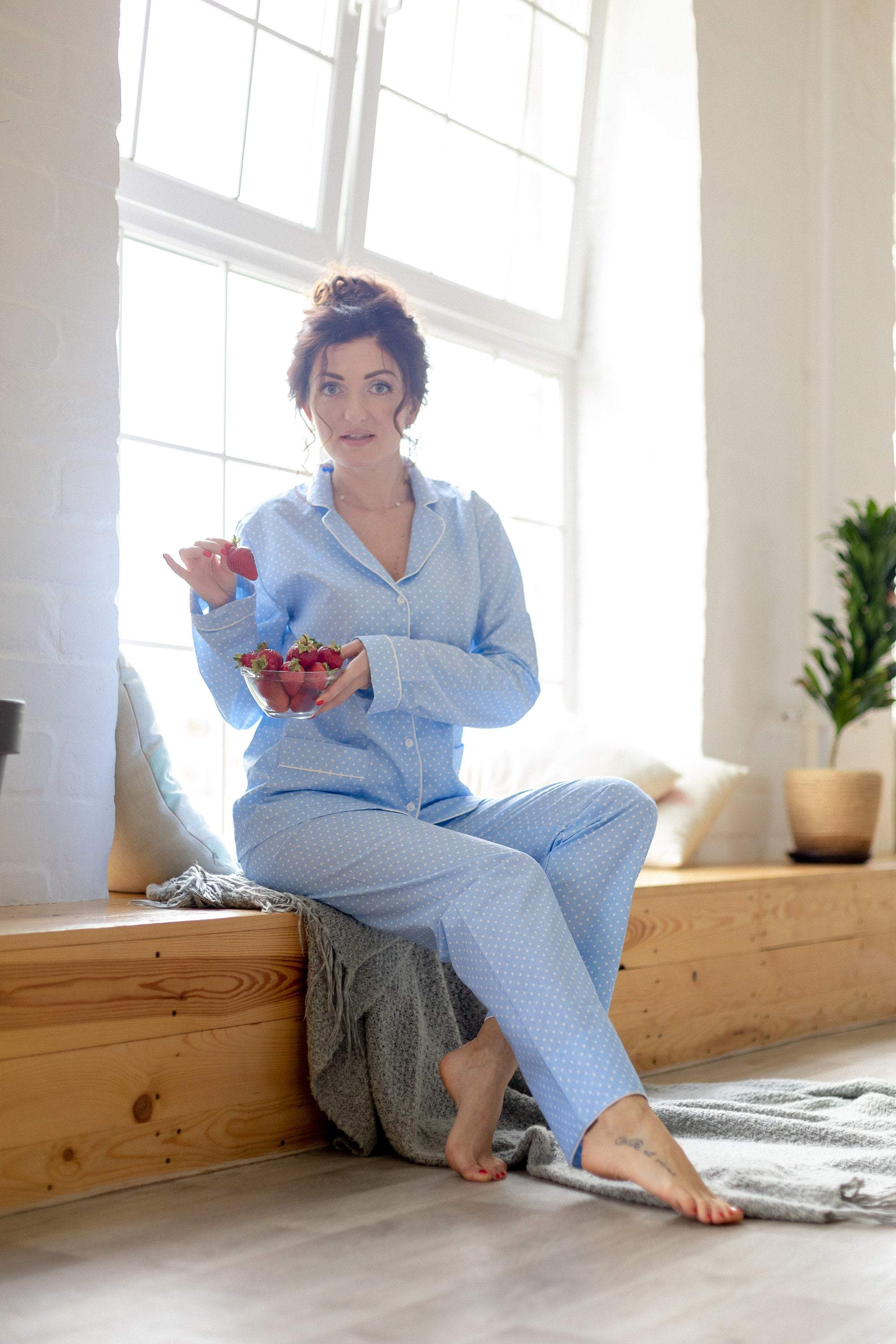 Women Long Sleeve Lace Sleepwear Nightwear Pajamas Set Loungewear Pajamas  Outfit, Wish