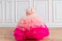 Peach Princess Dress, 1st Birthday Dress, Pink Tulle Flower Girl Dress, Toddler Princess Gown Dress, Girl Tutu Dress, Formal Tulle Dress