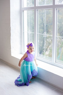 Ariel birthday dress for 2024 girl