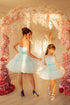 Matching Photoshoot Dress, Formal Dress, Blue Tutu Dress, Mommy and Me Dress, Puffy Tulle Dress, Blue Princess Dress, Flower Girl Dress