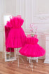 Mommy And Me Dress, Hot Pink Eater Dress, Adult Tutu Dress, Matching Mother Daughter Dress, Birthday Dress, Formal Dress, Special Occasion