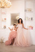 Mother Daughter Matching Dress, Blush Mommy and Me Dress, Ruffle Party Dress, Mommy and Me Dress, Tulle Wedding Gown, Photoshoot Dress