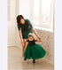 Mother Daughter Matching Dress, Formal Dresses, Mommy And Me Outfit, Holiday Dresses, Emerald Green Dresses, Tutu Dress, Photo Props Dress