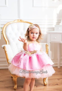 Pink tutu dress baby girl best sale