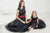 Ready to ship S and 5/6 years - Sequin matching maxi mother daughter dresses for party - Matchinglook