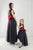 Ready to ship S and 5/6 years - Sequin matching maxi mother daughter dresses for party - Matchinglook