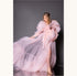 Sheer Maternity Dress For Photoshoot, Tulle Maternity Robe, Pregnancy Dress