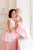 Twinning dresses in baby pink color for mother daughter - matching mommy and me outfits for birthday party - Matchinglook