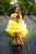 Yellow Tulle Dress, Flower Girl Dress, Girl Pageant Dress, Tulle Princess Dress, High Low Dress, Girl Tiered Dress, Special Occasion Dress